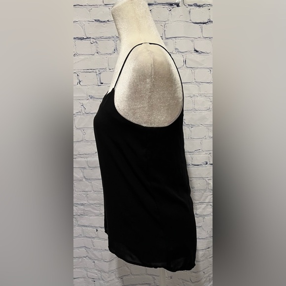 Express Barcelona Reversible Cami Black Gray V-Neck Racerback Tank Top small - Picture 5 of 9